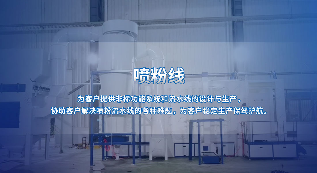 喷粉线banner